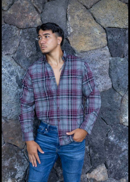 Long Sleeve PLAID Shirt