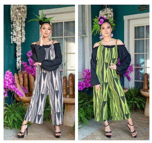 Kaʻi Tie Romper 3/4 AIRFLOW (HMP)