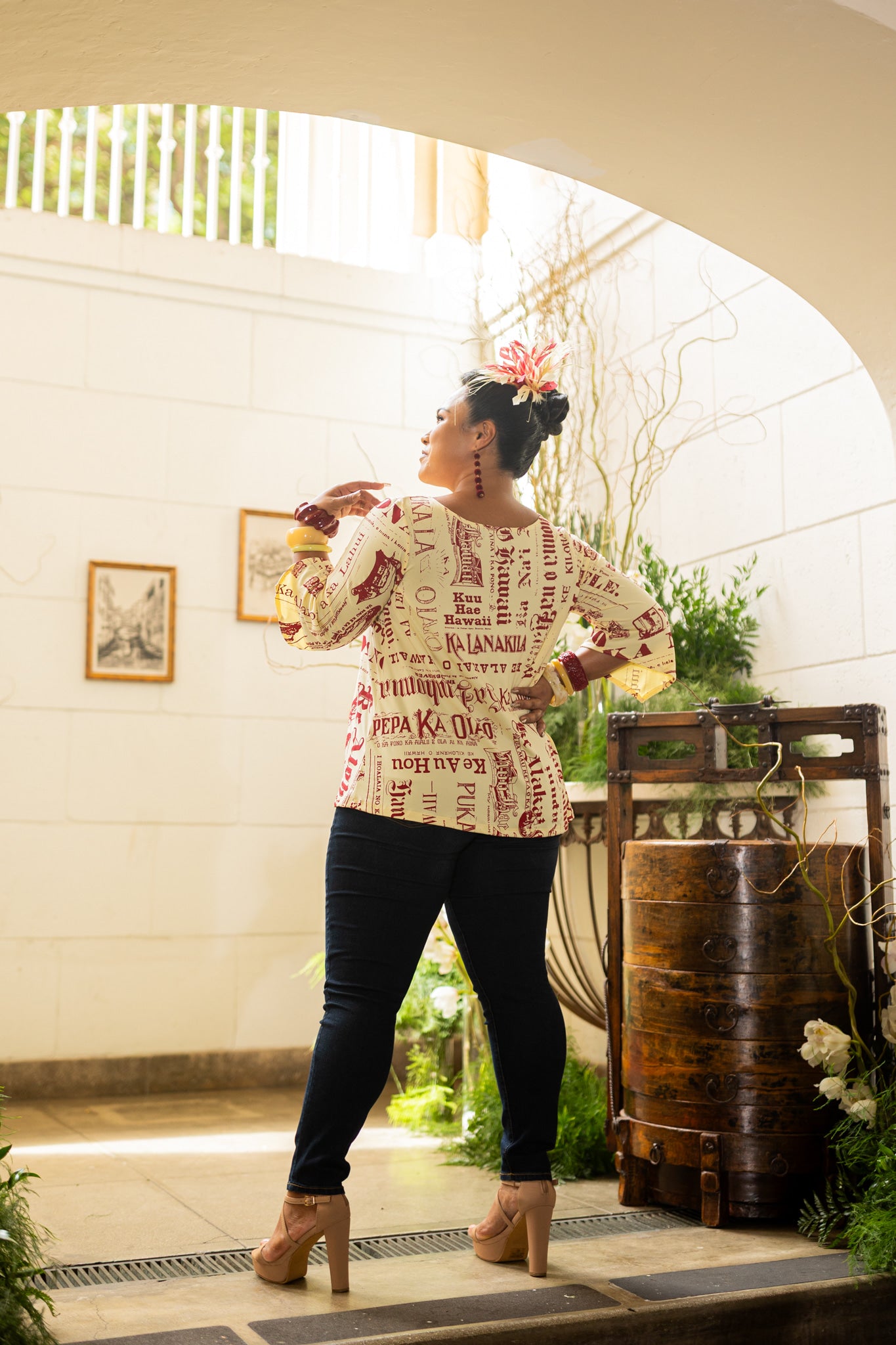 Hau’oli Blouse DTY-S (Winter ʻ25)