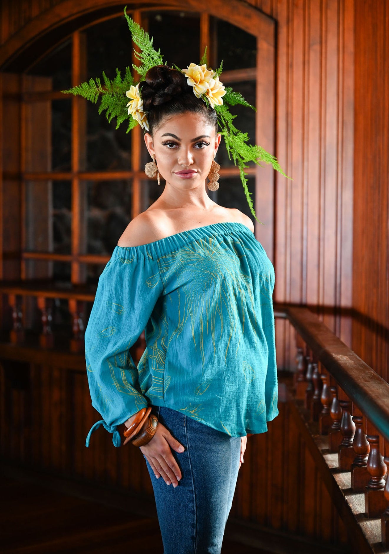Poʻokela Blouse (MIH GAUZE ʻ25) MT