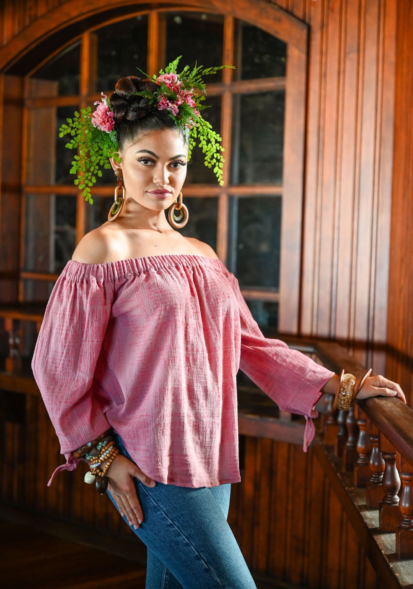 Poʻokela Blouse (MIH GAUZE ʻ25) MT