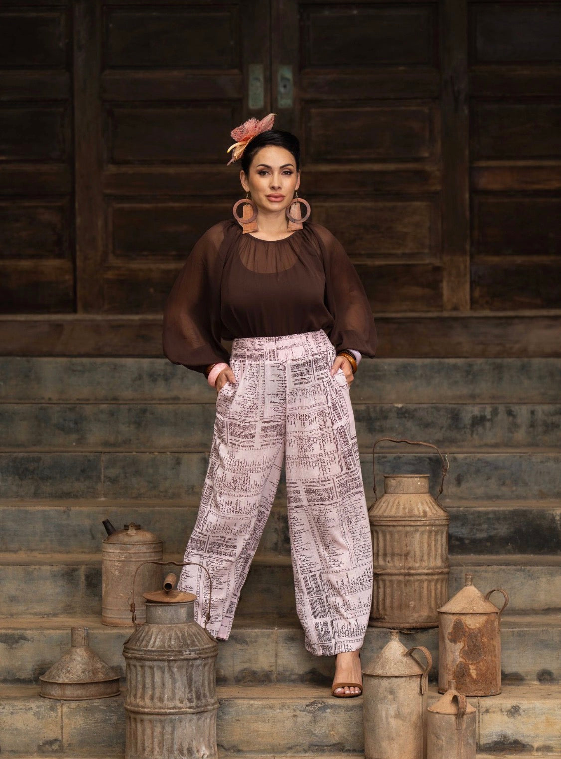 Puakea SMOCKING Pants GAUZE (MM ʻ26)
