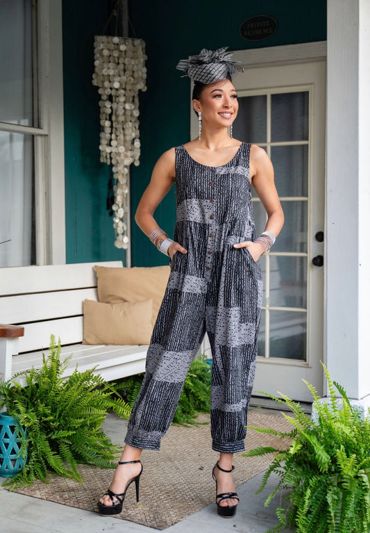 Hāleo Tank Romper LINEN (BHG ʻ26)