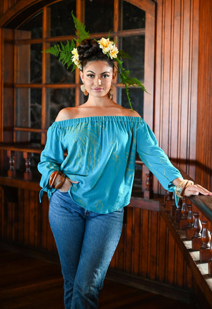 Poʻokela Blouse (MIH GAUZE ʻ25) MT