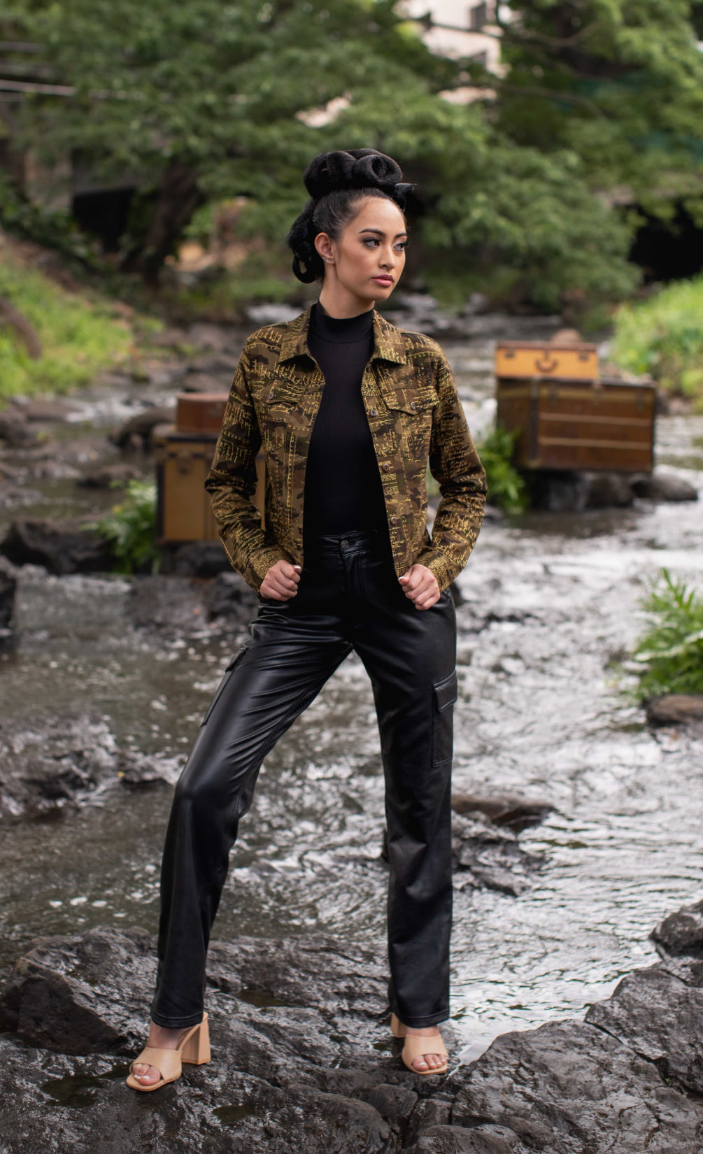 Keolalani Womenʻs Crop Jacket (RIPSTOP ʻ25)