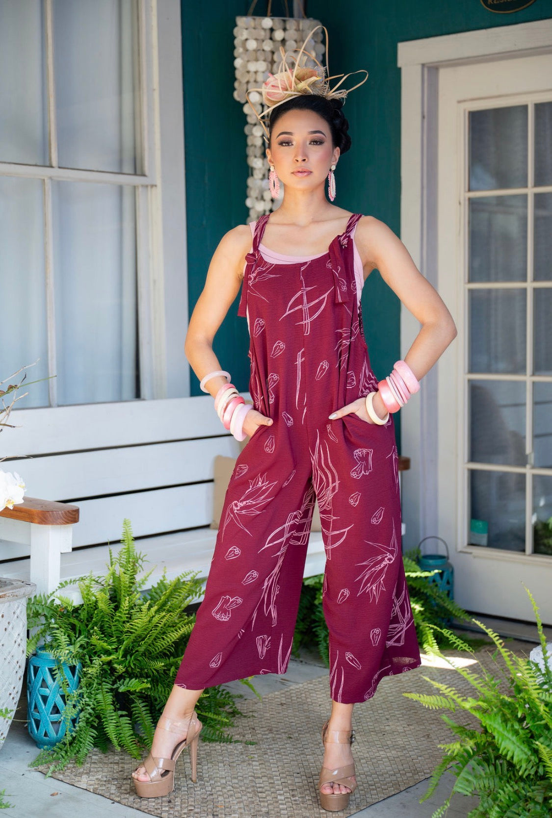 Kaʻi Tie Romper 3/4 AIRFLOW (BHD PHB ʻ26)