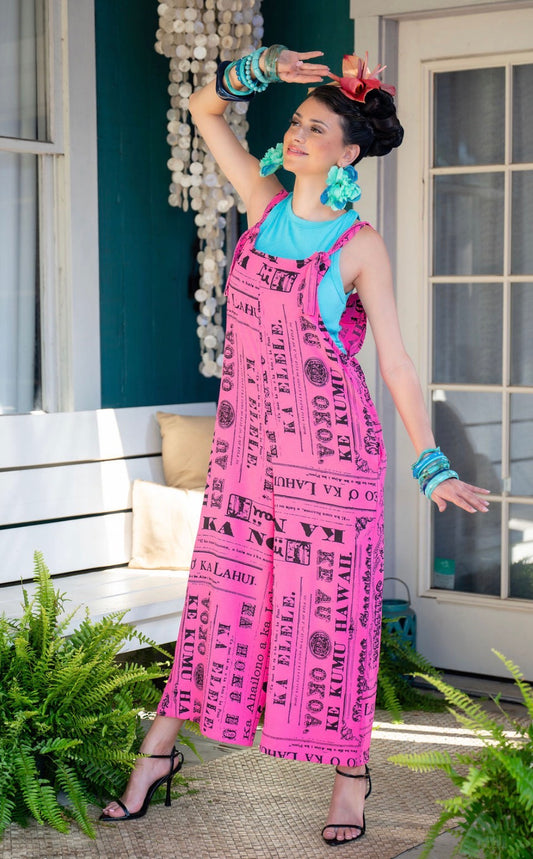Kaʻi Tie Romper 3/4 AIRFLOW (BNNP)