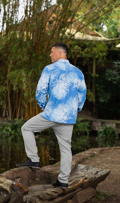 Aloha Shirt LONG SLEEVE (LINEN MM ʻ26)