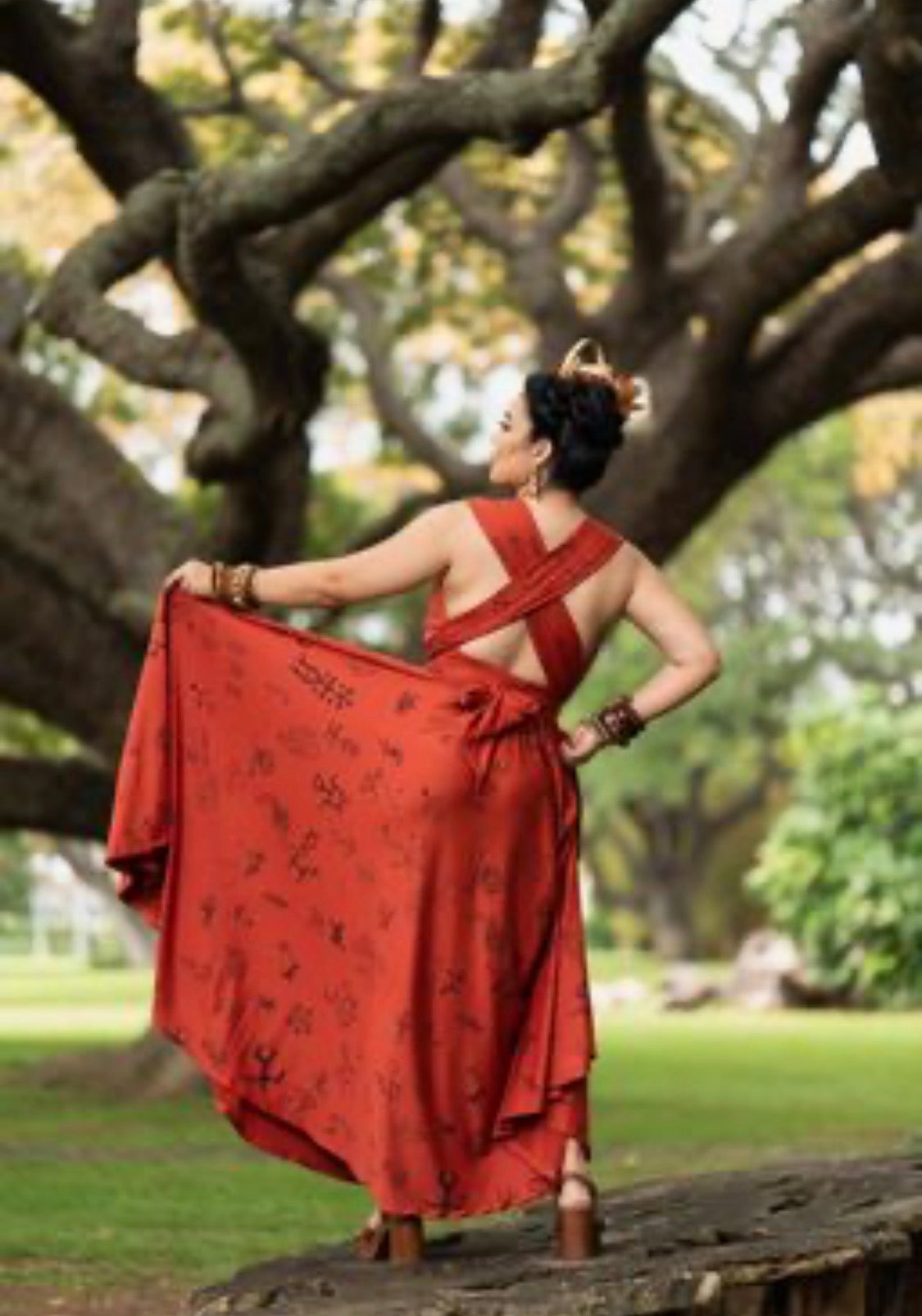 Kolohe Wrap Dress  DTY-S ( MM ʻ26)