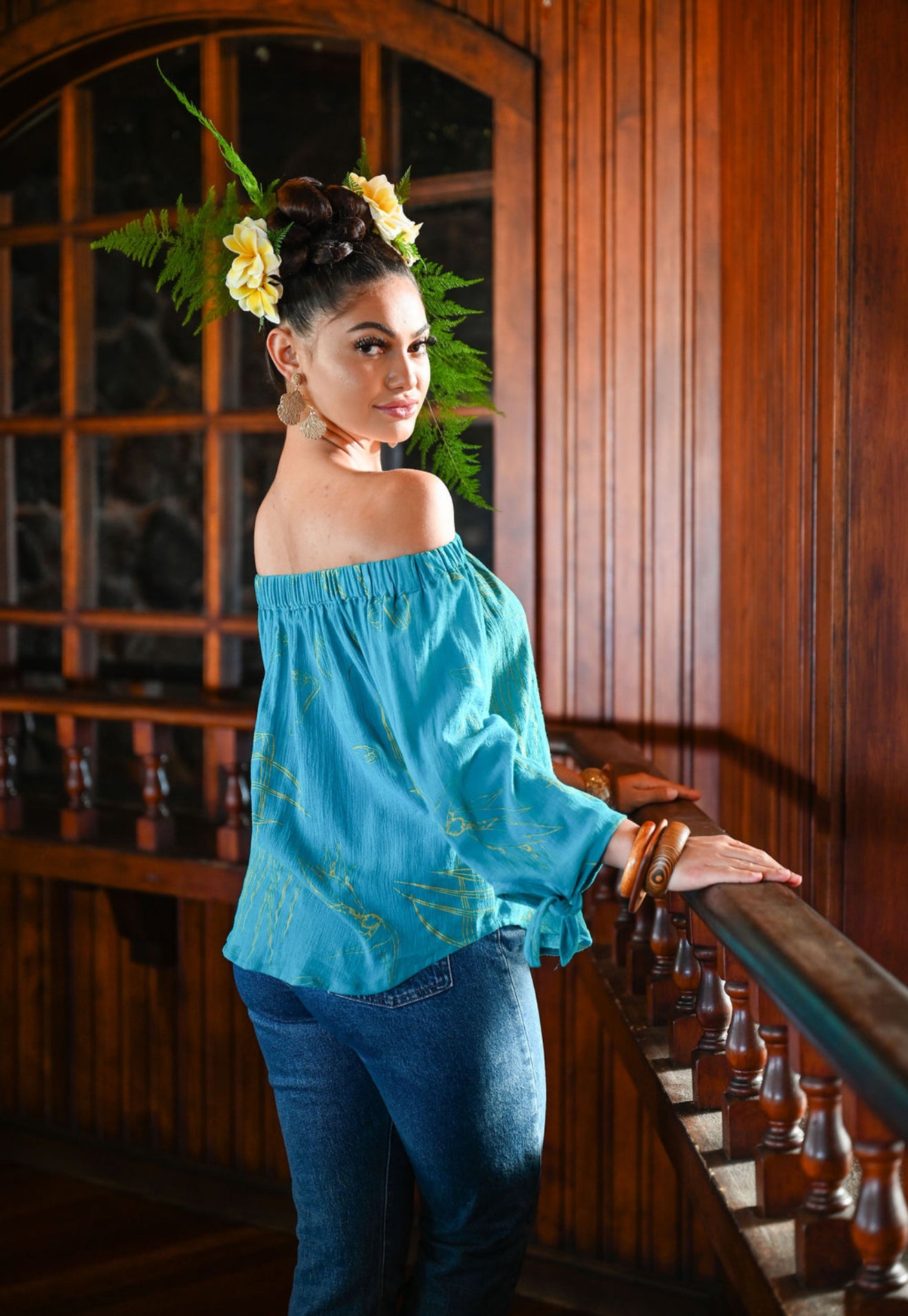 Poʻokela Blouse (MIH GAUZE ʻ25) MT