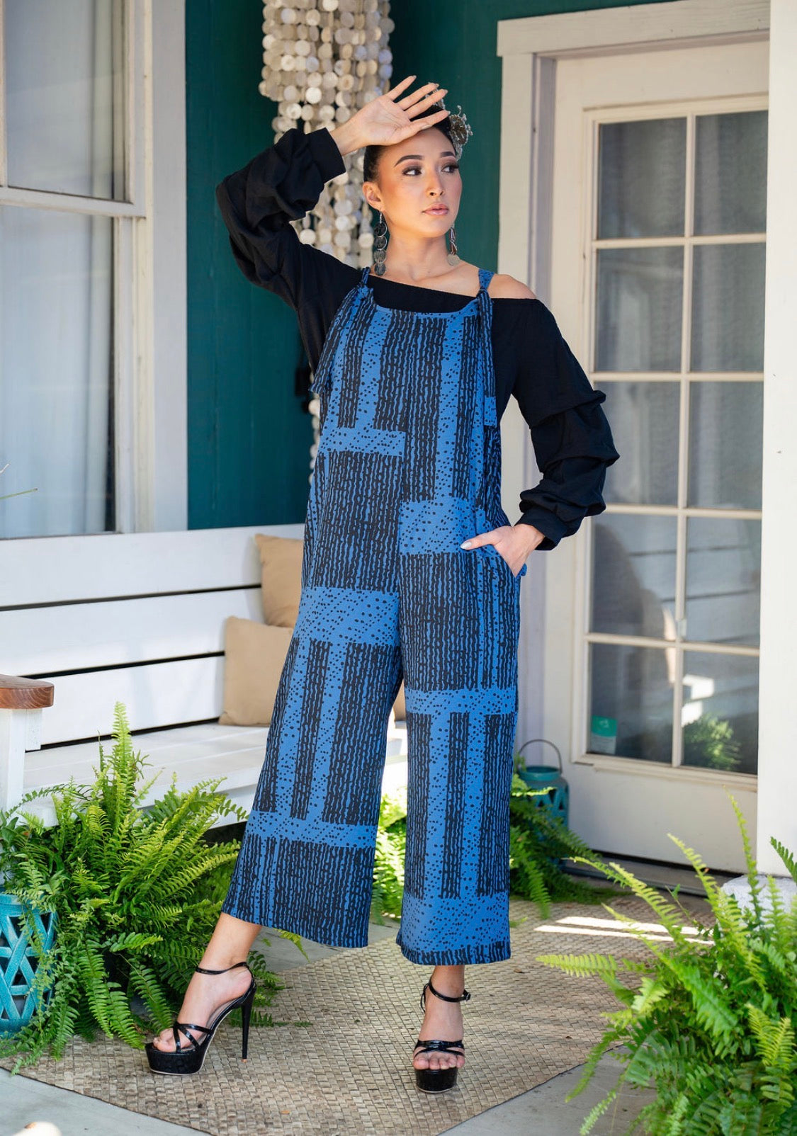 Kaʻi Tie Romper 3/4 AIRFLOW (BHD PHB ʻ26)