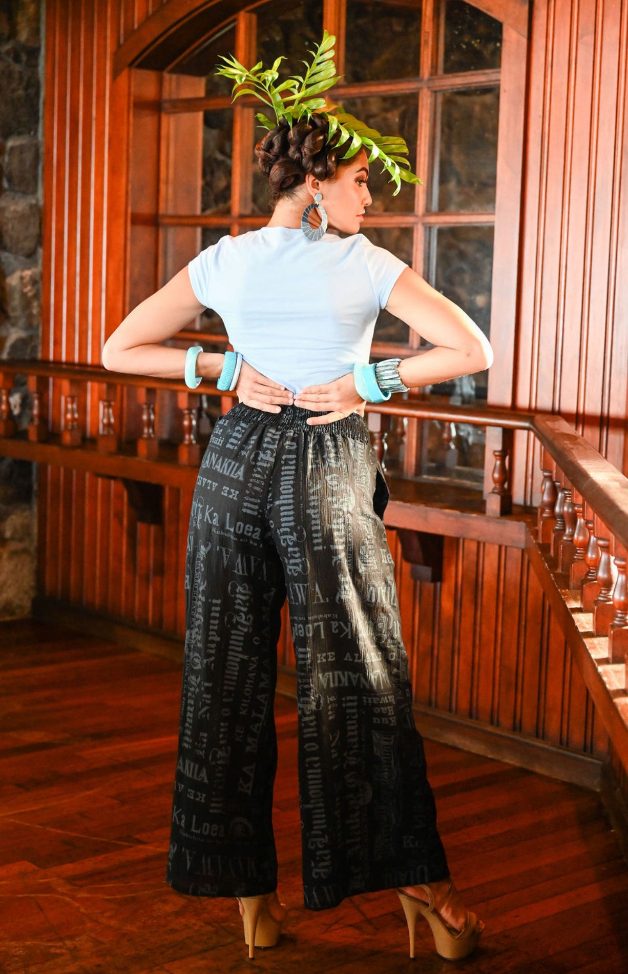 Puakea Smocking Pants (MIH GAUZE ʻ25)In