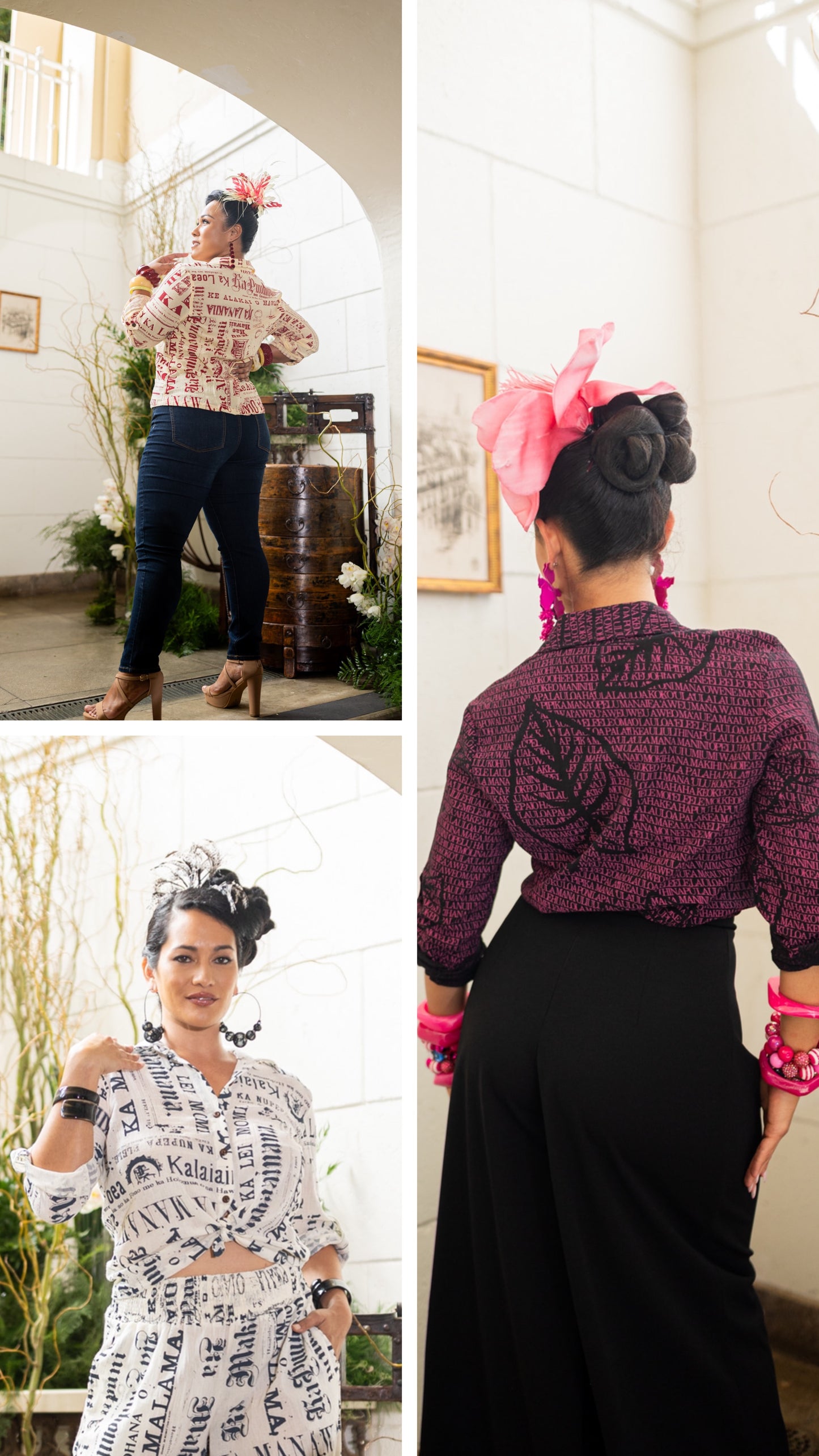 Kau’i Long Sleeve Blouse (GAUZE Winter ʻ25)