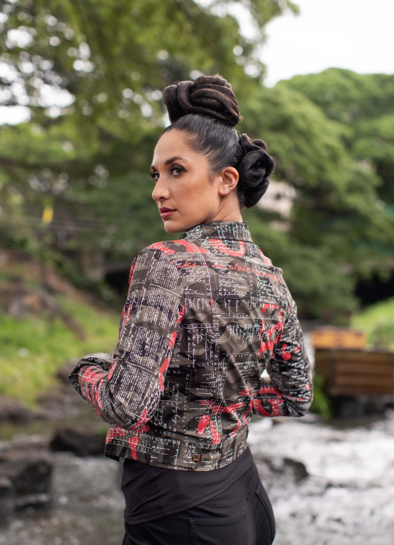 Keolalani Womenʻs Crop Jacket (RIPSTOP ʻ25)
