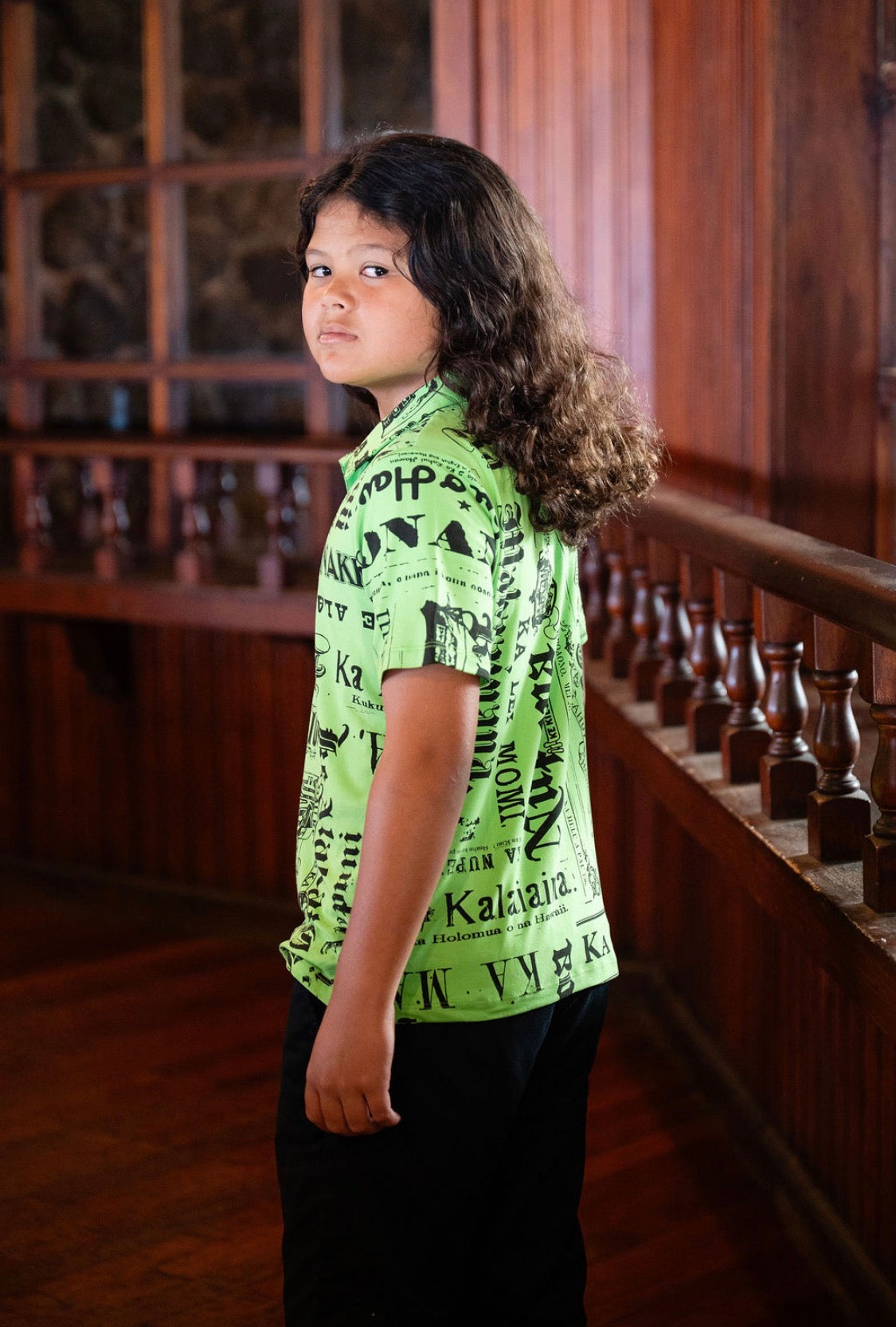 BOYʻS Kailianu Pullover  DTY-S NEON GREEN