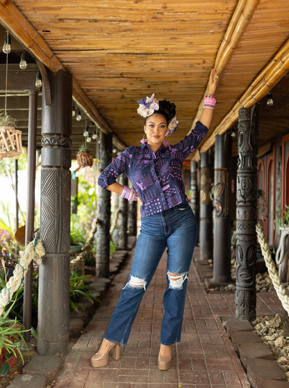 Kauʻi Long Sleeve Blouse (Gauze MIH ʻ24)