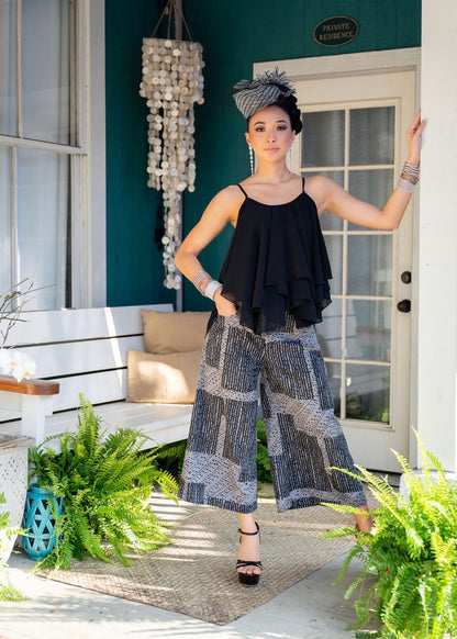 Haunani Wide Leg Culotte LINEN (BHG ʻ26)