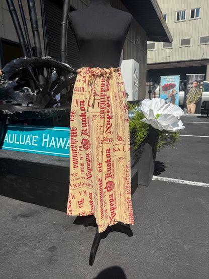 Kelelani Wide Leg Pants (LINEN- Winter ʻ25)