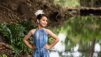 Nalani Halter Romper GIRLʻS  DTY-S  (MM ʻ26)
