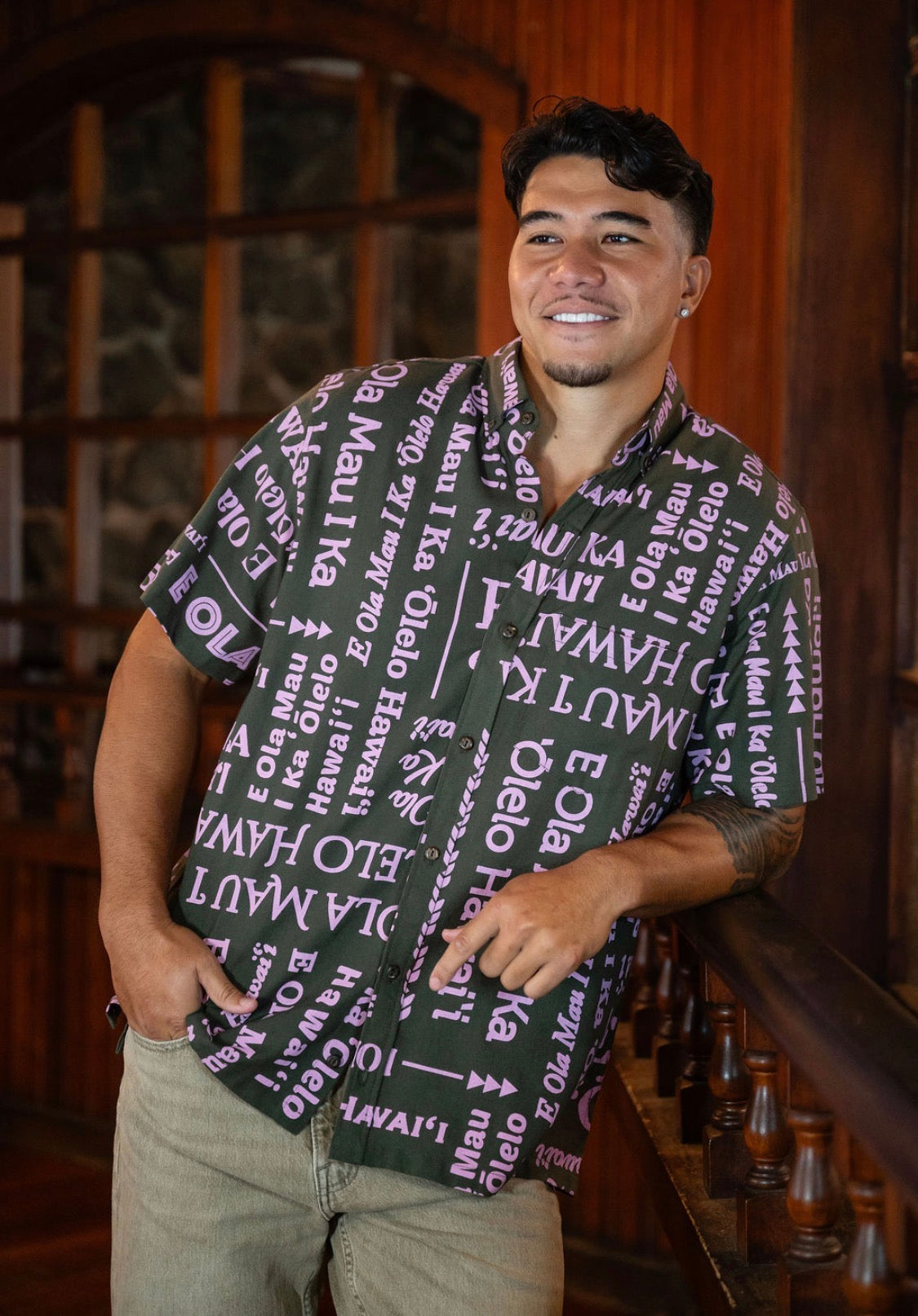 ALOHA Shirt Short Sleeve LINEN (NEWʻ26) POHO