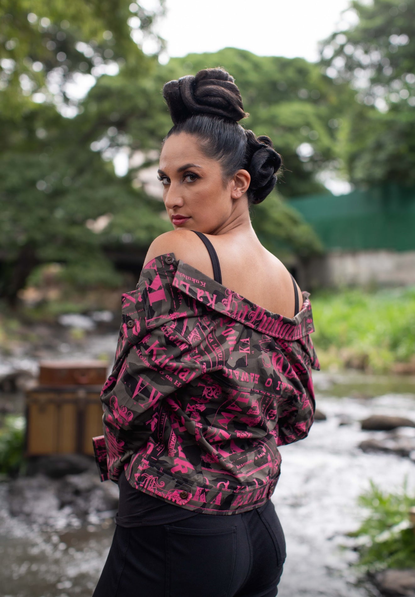 Keolalani Womenʻs Crop Jacket (RIPSTOP ʻ25)
