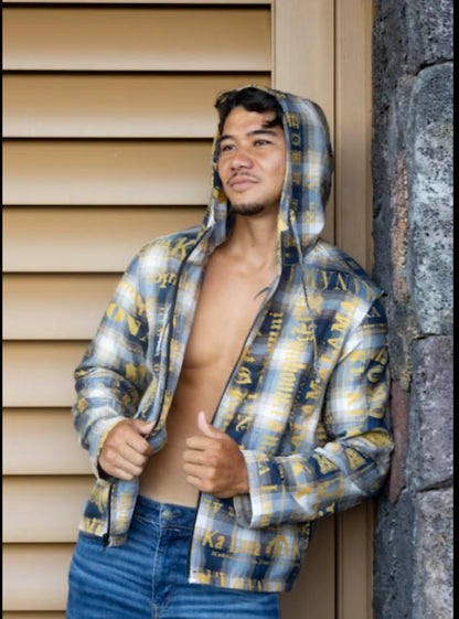 Kamaka Hooded PLAID Jackets