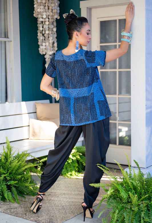 Hauoli SHORT SLEEVE Blouse AIRFLOW (BHD PHB ʻ26)