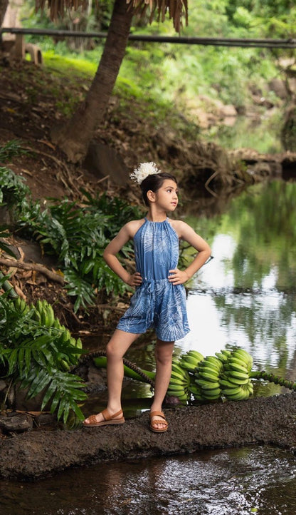 Nalani Halter Romper GIRLʻS  DTY-S  (MM ʻ26)