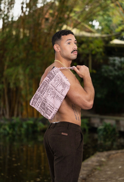 Kahaluʻu REVERSIBLE Clutches LINEN (MM ʻ26)