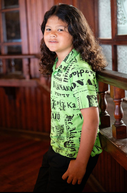 BOYʻS Kailianu Pullover  DTY-S NEON GREEN