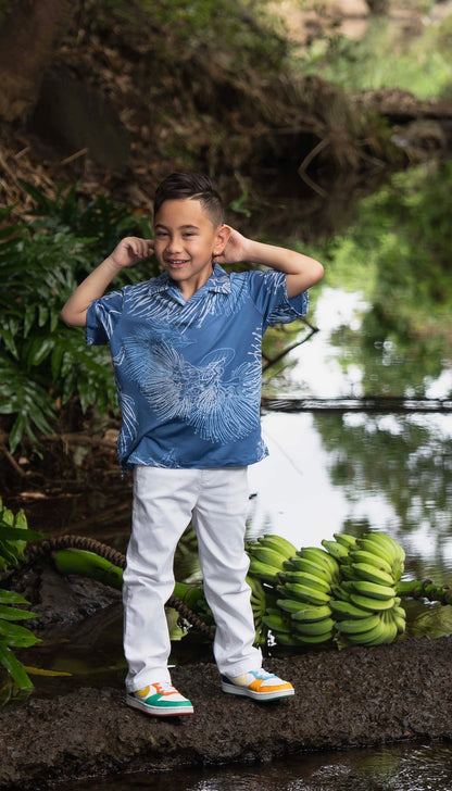 BOYS Kailianu Pullover Short Sleeve Shirt DTY-S ( MM ʻ26)