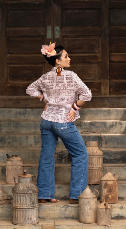 Kauʻi Long Sleeve Blouse GAUZE (MM ʻ26)