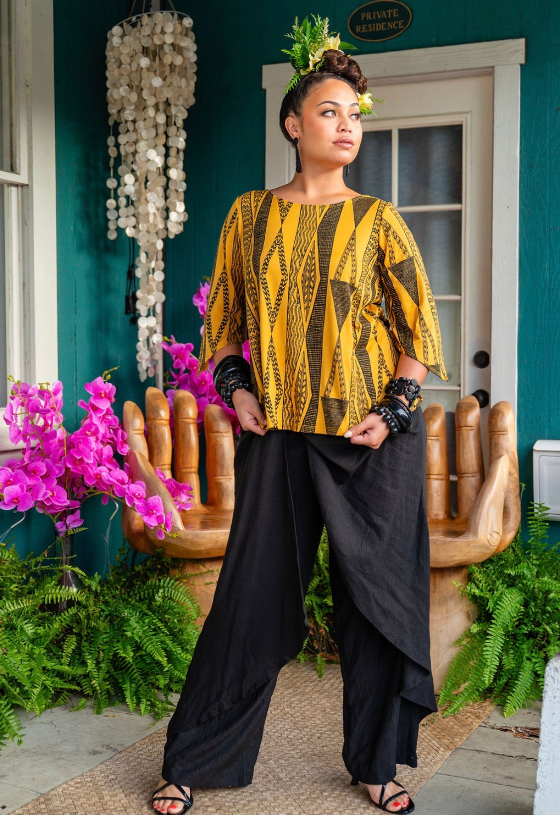 Hauoli Blouse DTY-S (HMP ʻ26)