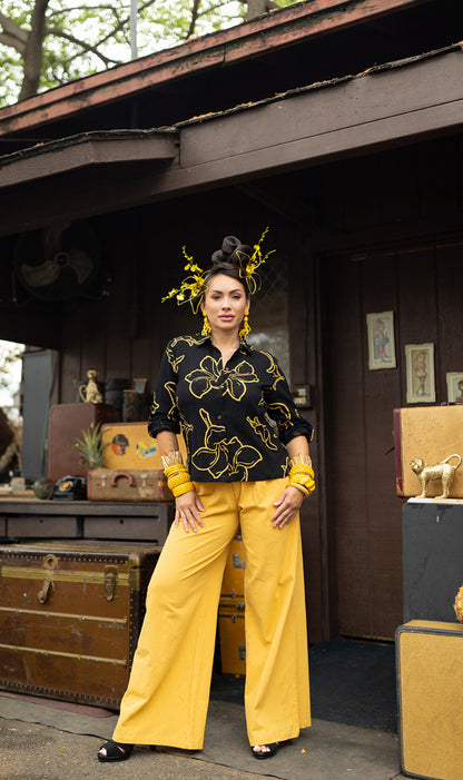 Kauʻi Long Sleeve Blouse (Gauze MIH ʻ24)