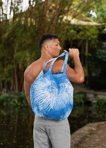 Niumalu 20" Reversible Tote Bag LINEN (MM ʻ26)