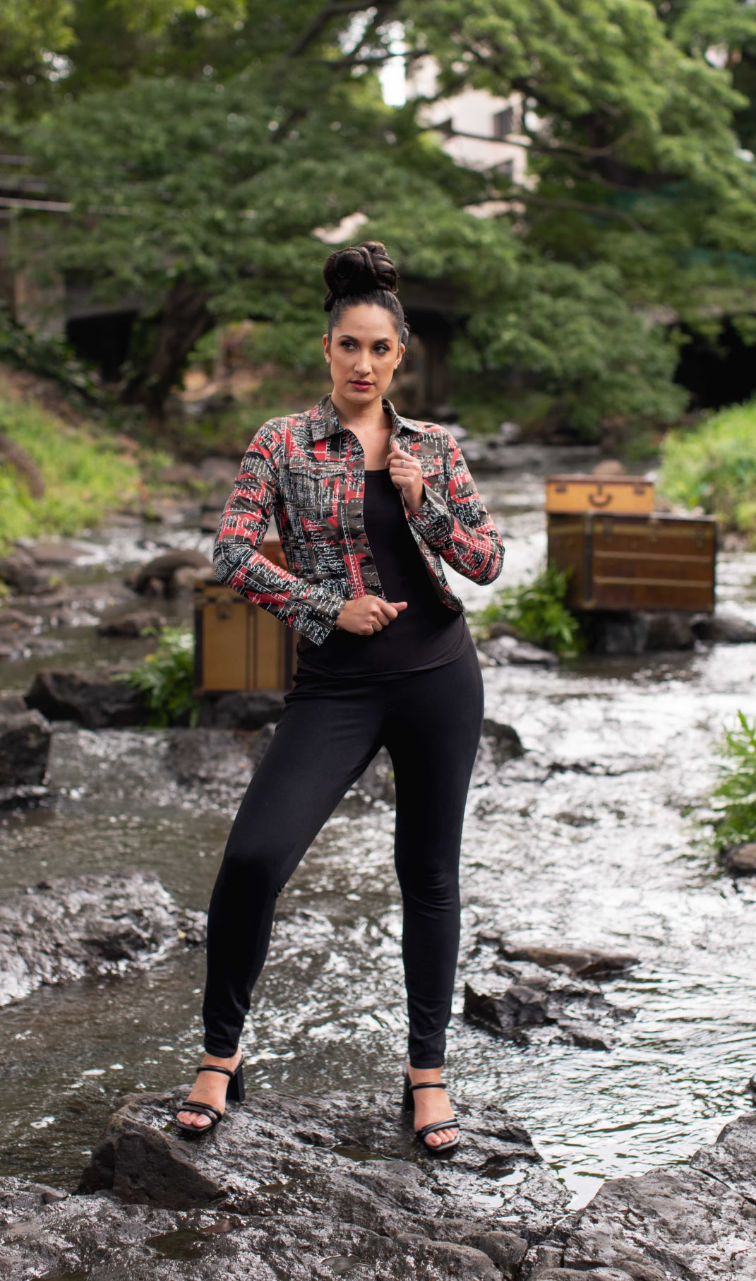 Keolalani Womenʻs Crop Jacket (RIPSTOP ʻ25)