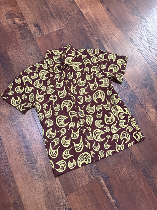 Aloha Shirt Button Down BOYS (LINEN MIH ʻ25)