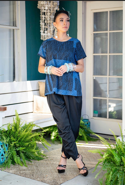 Hauoli SHORT SLEEVE Blouse AIRFLOW (BHD PHB ʻ26)