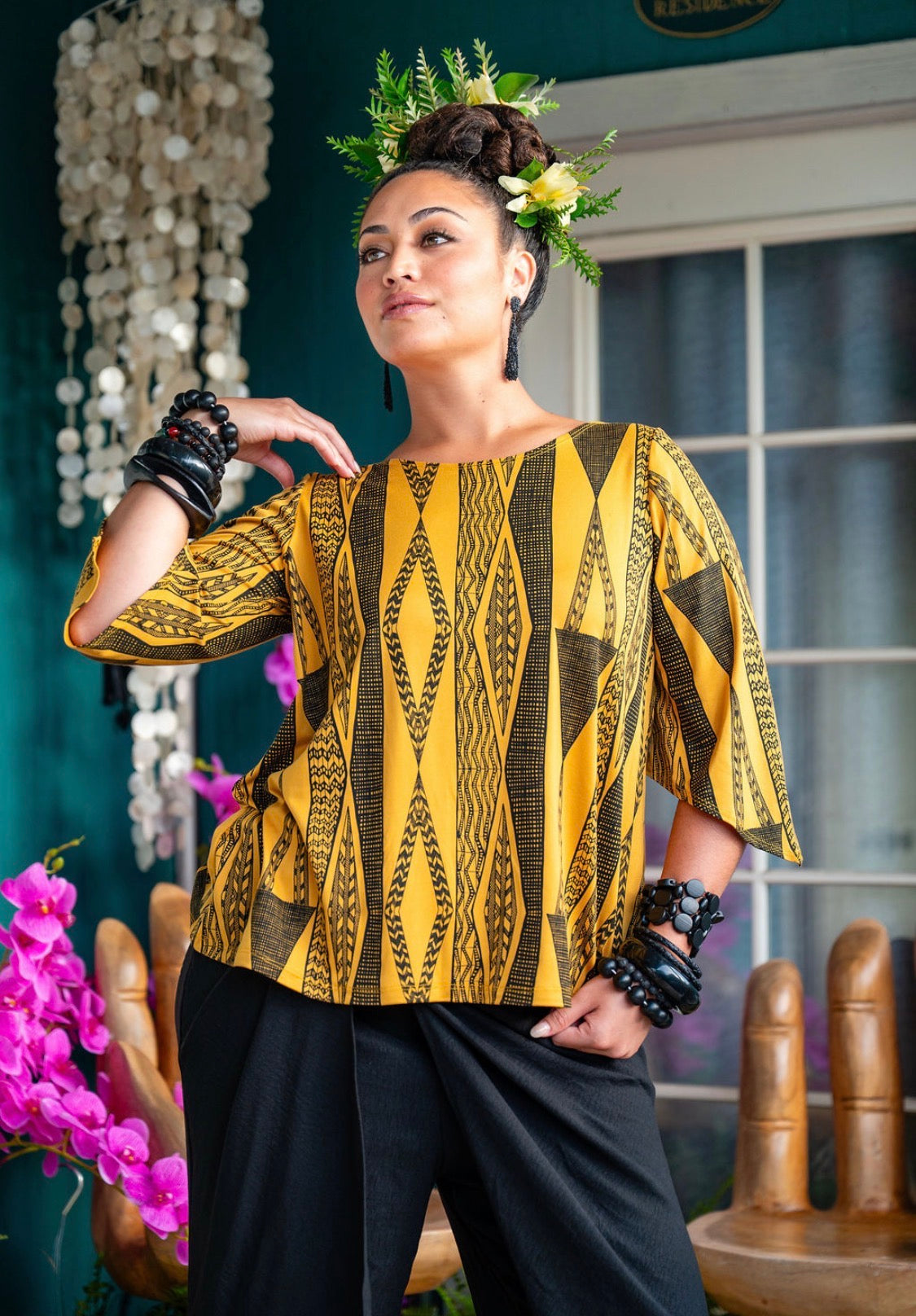 Hauoli Blouse DTY-S (HMP ʻ26)
