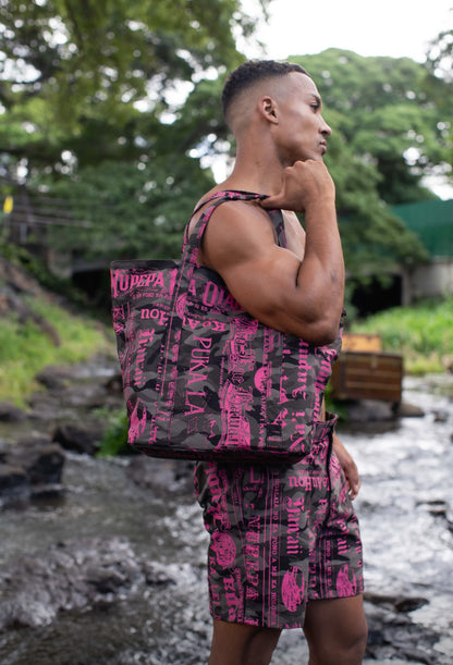 NAPOOPOO ZIPPERED TOTE (RIPSTOP ʻ25)