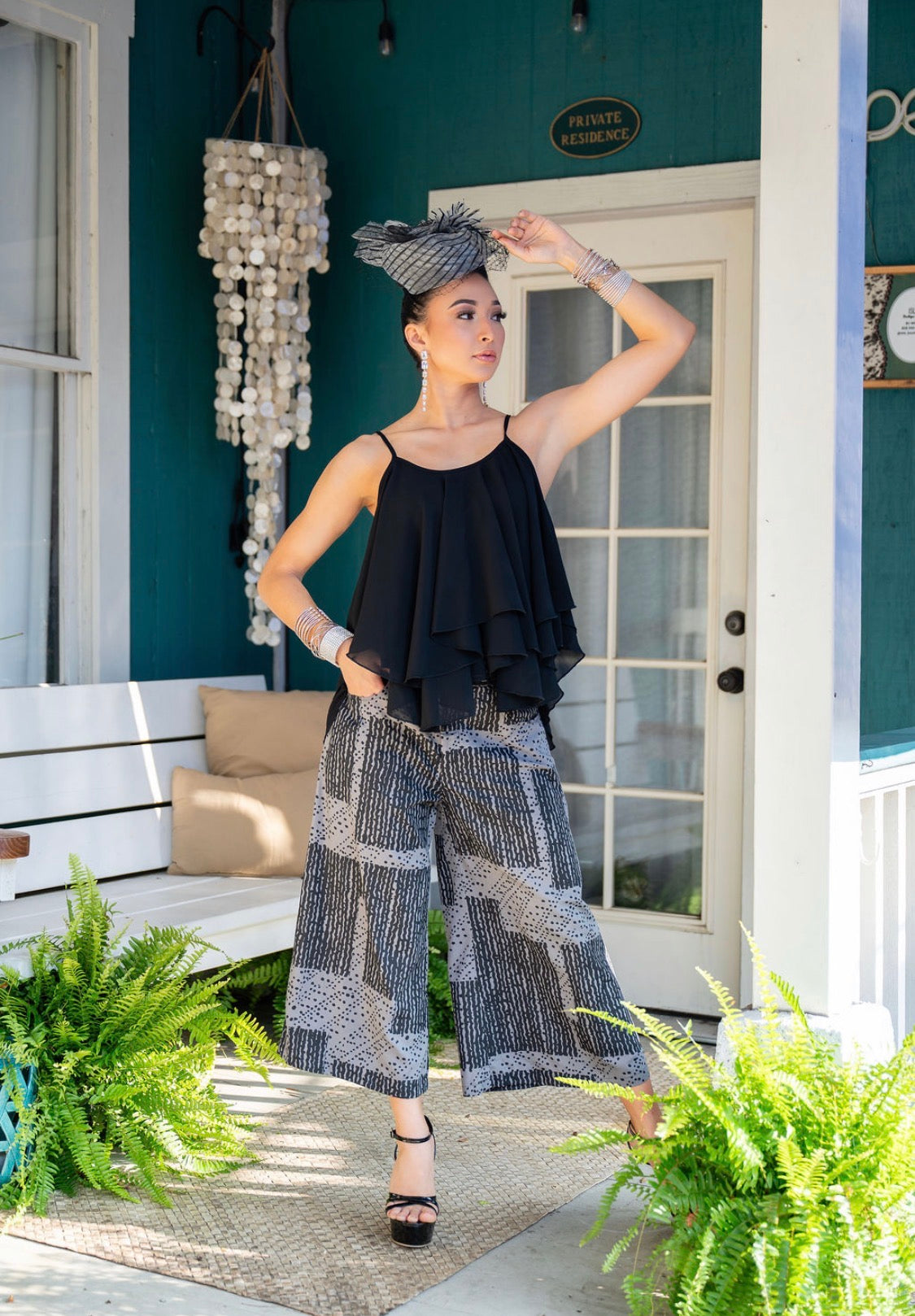 Haunani Wide Leg Culotte LINEN (BHG ʻ26)