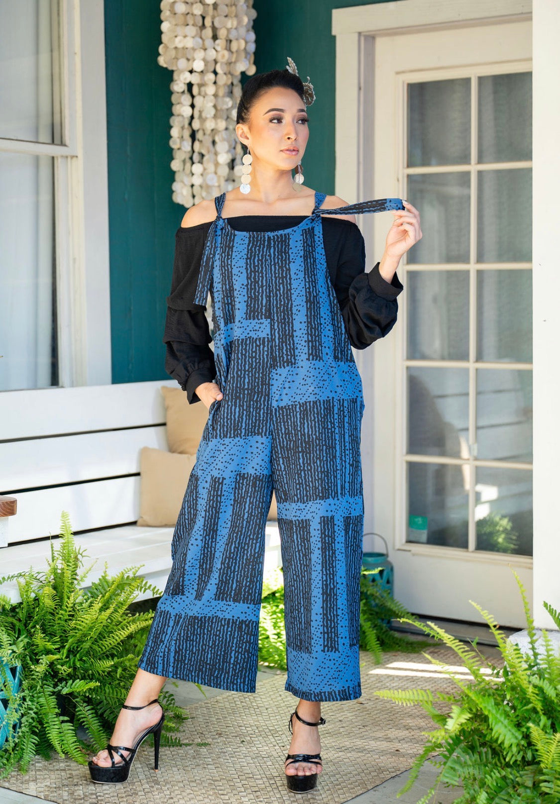 Kaʻi Tie Romper 3/4 AIRFLOW (BHD PHB ʻ26)