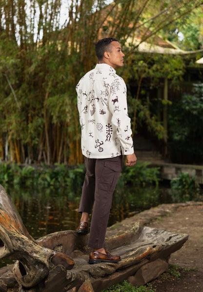 Aloha Shirt LONG SLEEVE (LINEN MM ʻ26)