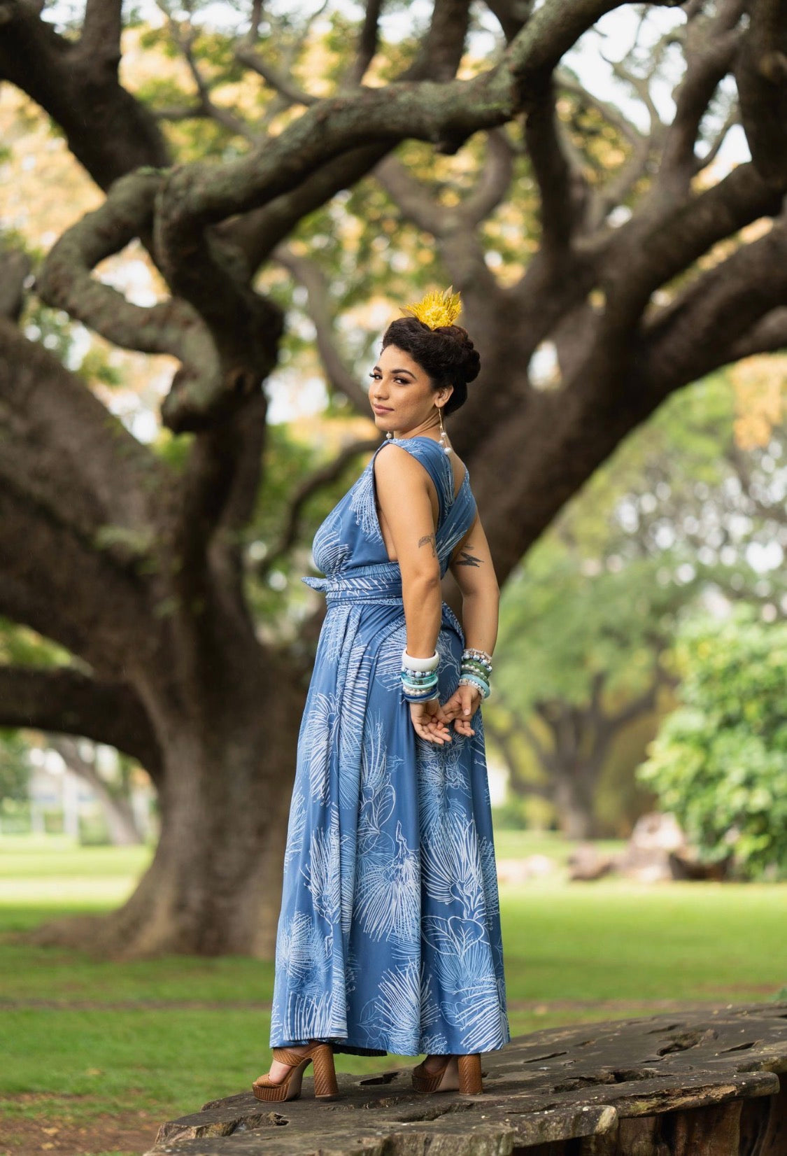 Kolohe Wrap Dress  DTY-S ( MM ʻ26)