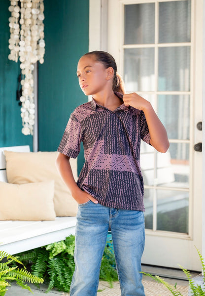 BOYS Kailianu Pullover Short Sleeve Shirt DTY-S (BHM ʻ26)