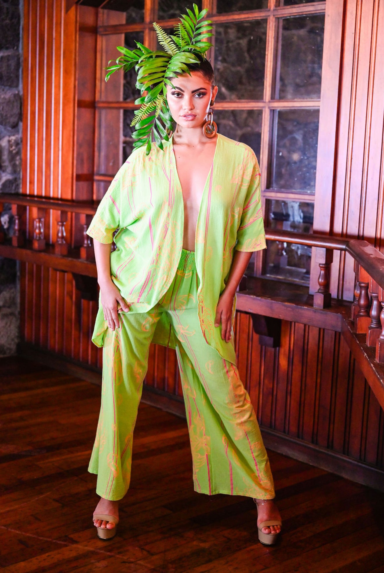 Puakea Smocking Pants (GAUZE FALL ‘25)