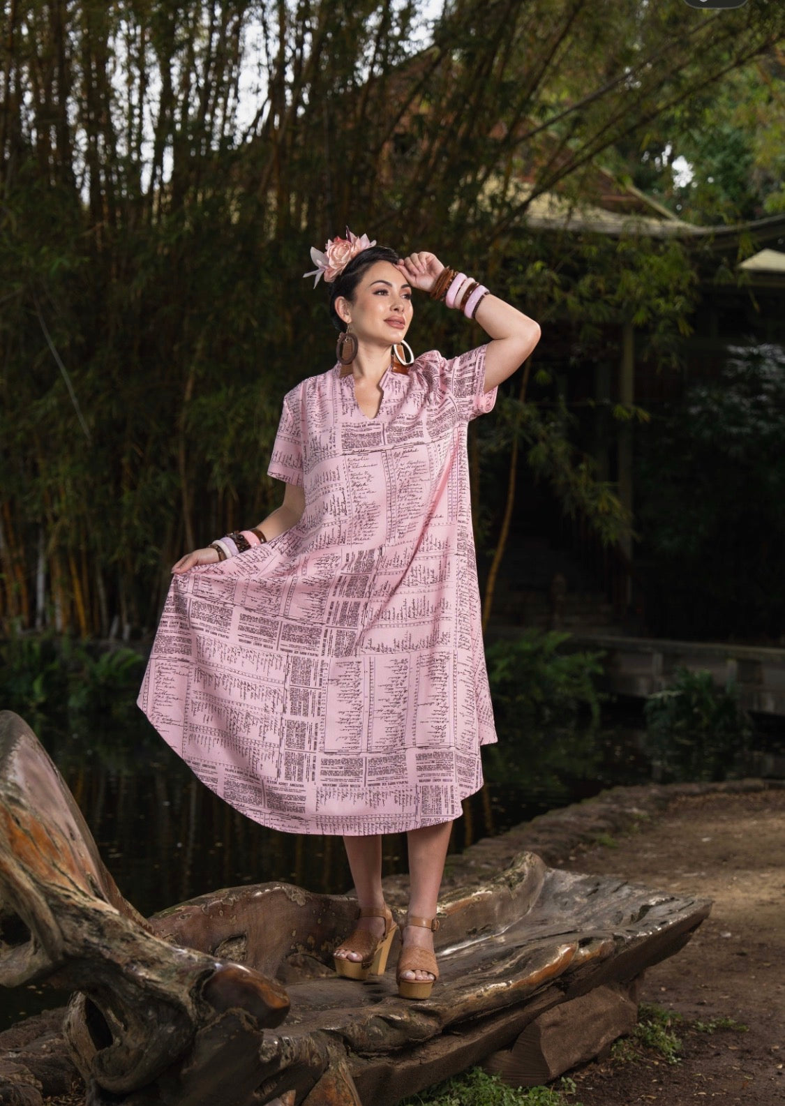 Mileka SHORT SLEEVE Beauty LINEN (MM ʻ26)