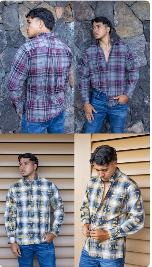 Long Sleeve PLAID Shirt