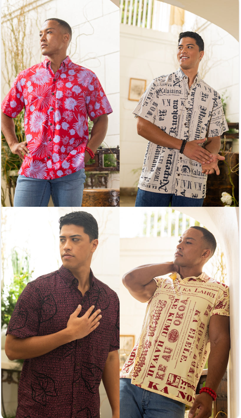 ALOHA Shirt Short Sleeve (LINEN- Winter ʻ25)