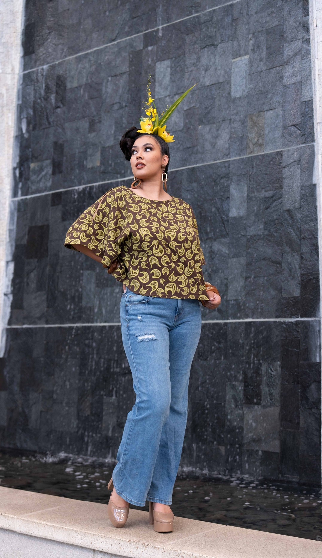 Kapulani Box Blouse (MIH GAUZE ʻ25)